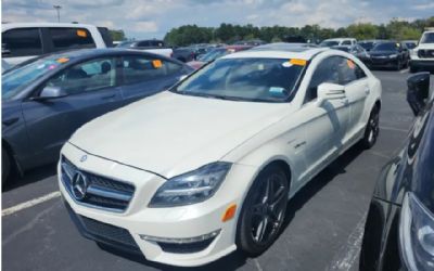 2012 Mercedes-Benz CLS-Class 4DR SDN CLS63 AMG RWD