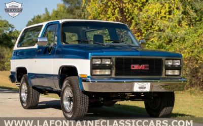 1989 GMC Jimmy Base