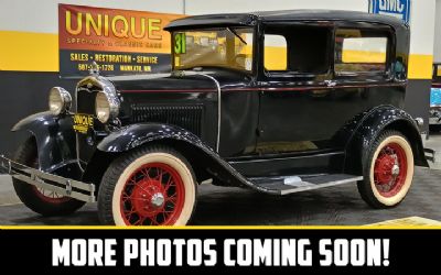 1931 Ford Model A Tudor Sedan 1931 Ford Model A