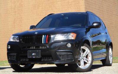 2013 BMW X3 Xdrive35i AWD 4DR SUV
