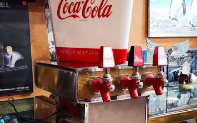 Photo of a 1950 Coca Cola Vending Machine for sale