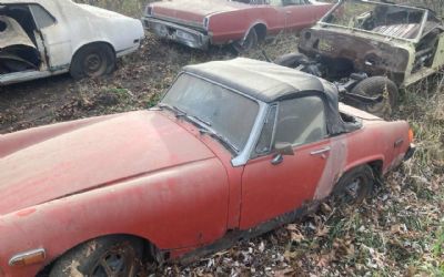 Photo of a 1976 MG Midget Convert Parts Car for sale