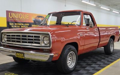 Photo of a 1976 Dodge D100 Regular Cab 1976 Dodge D100 for sale