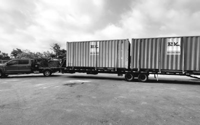 2024 Rawmaxx Lonestar GN469 Full Tilt Container Trailer 