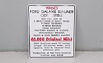 1960 Galaxie Sunliner Thumbnail 73