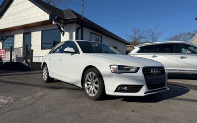 2013 Audi A4 4DR SDN Auto Quattro 2.0T Premium