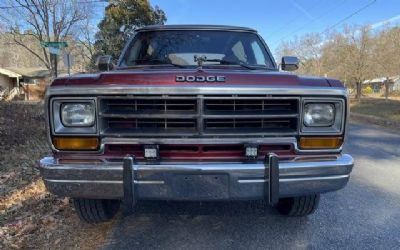 1988 Dodge Ramcharger 150 2DR 4WD SUV