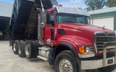 2007 Mack Granite CV713 Dump Truck