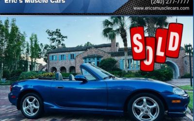 1999 Mazda MX-5 Miata 10TH Anniversary 2DR Convertible