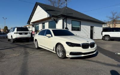 2017 BMW 7 Series 740I Sedan