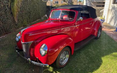 Photo of a 1940 Ford Convertible for sale