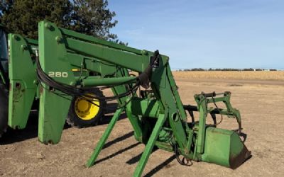  John Deere 280 Front END Loader 