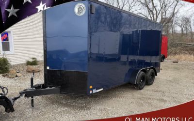 Photo of a 2026 Darkhorse Cargo 7X16 W/ Blackout PKG. 7000 GVW for sale