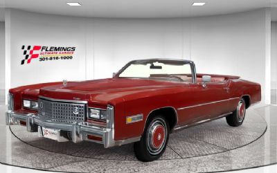 Photo of a 1976 Cadillac Eldorado Convertible for sale