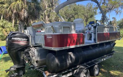 Photo of a 2022 16 FT Tri-Toon Pontoon Tracker Boat for sale
