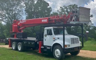 Photo of a 2000 2000 Elliott H110 Mounted ON 2000 International 4900 Elliott H110 Boom Truck (mounted On Internationa for sale