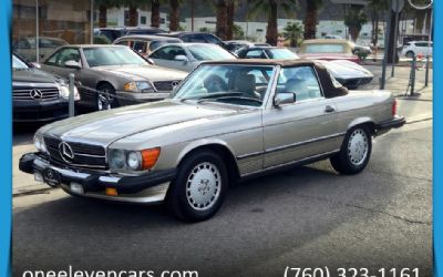 Photo of a 1989 Mercedes-Benz 560 Series 560SL for sale
