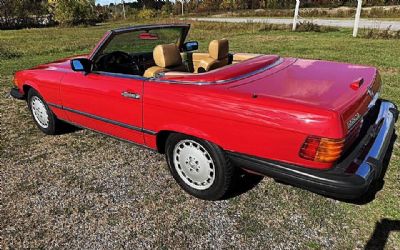 Photo of a 1989 Mercedes-Benz 560SL Just Sold > for sale