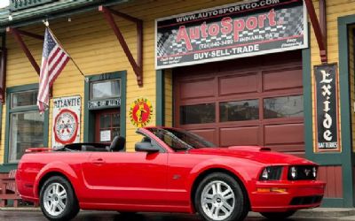 Photo of a 2007 Ford Mustang Convertible for sale