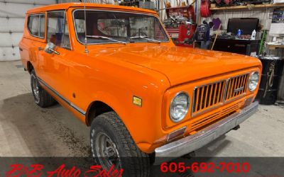 1973 International Harves Scout 