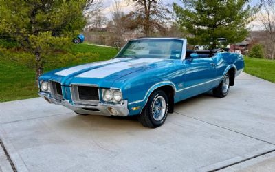 Photo of a 1971 Oldsmobile Cutlass Supreme Convertible 442 Trim 350 4SPD 12 Bolt AC PS PDB for sale
