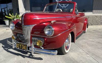 Photo of a 1941 Ford Super Deluxe Convertible for sale