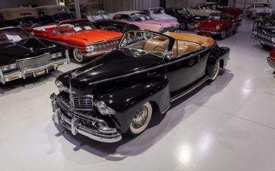 Photo of a 1947 Lincoln Model 76H Convertible Coupe for sale