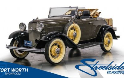 1932 Ford Model 18 V-8 Roadster Deluxe 
