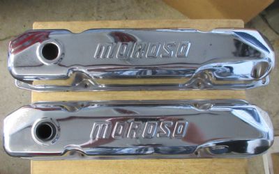 Photo of a Moroso Big Block Mopar Chrome Valve Covers for sale