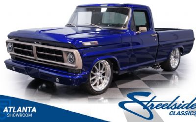 Photo of a 1972 Ford F-100 Supercharged Coyote Rest 1972 Ford F-100 Supercharged Coyote Restomod for sale
