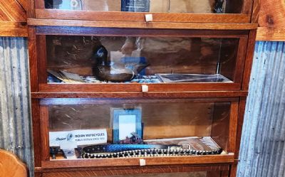 Photo of a OAK Display Cabinet W/Bottom Drawer for sale