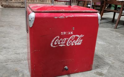 Photo of a Vintage Coca-Cola Cooler for sale