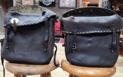 Photo of a Motorcycle Saddle Bags for sale