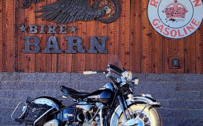Photo of a 1947 Harley Davidson FL Knucklehead for sale