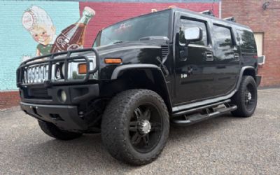 Photo of a 2004 Hummer H2 (black Widow Edition) for sale