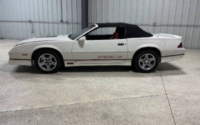 Photo of a 1989 Chevrolet Camaro IROC Z 2DR Convertible for sale
