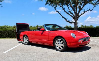 2002 Ford Thunderbird 2DR Conv W/Hardtop 2002 Ford Thunderbird 2DR Conv W/Hardtop Premium