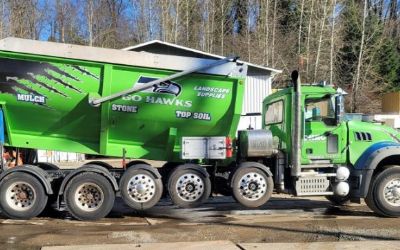 Photo of a 2013 Can American Stone Spreader Soil King XTR25 Garbage Truck for sale