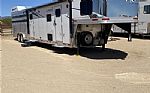 2022 Charger Edition Stockback 6 Horse Trailer with L Thumbnail 1