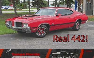 Photo of a 1971 Oldsmobile 442 Holiday Coupe for sale
