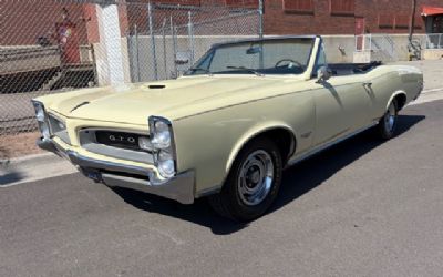 Photo of a 1966 Pontiac GTO Convertible for sale