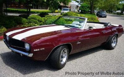 Photo of a 1969 Chevrolet Camaro Convertible for sale