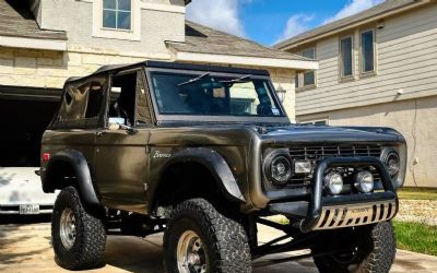 Photo of a 1973 Ford Bronco Restomod for sale