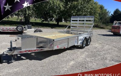 Photo of a 2026 Wolverine 7 X 16 Aluminum Utility/Landscape W/ Wood Deck - 7K GVW for sale