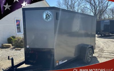 Photo of a 2026 Darkhorse Cargo 5 X 10 2500 Series W/ Blackout PKG. - 2990 GVW for sale