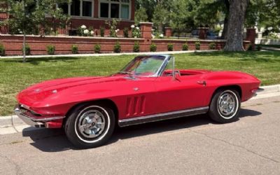 Photo of a 1966 Chevrolet Corvette Stingray Convertible for sale