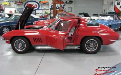 Photo of a 1967 Chevrolet Corvette Coupe Red On Red 435HP 