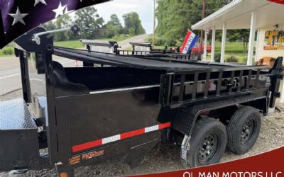 Photo of a 2027 Quality Steel & Aluminum 6X12 Dump Trailer W/ Tarp Kit - 7K GVW for sale