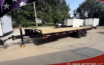 Photo of a 2027 Quality Steel & Aluminum 102 X 22+4 Deck Over Equipment Hauler W/ Hydraulic Tilt - 14K GVW for sale