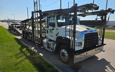 Photo of a 2021 Freightliner 114SD Car Carrier With 2022 Cottrell CX09 Trailer for sale